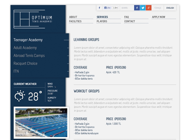 Optimum Tennis Academy